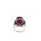 Bague 58 Scarlet Majesty - Bague Art déco en platine, rubis et diamants 58 Facettes 50471