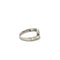 Bague 53 Enveloping Shine - Bague ouverte en or blanc et diamants 58 Facettes 50472