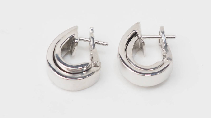 Boucles d'oreilles Piaget Possession - Boucles d'oreilles en or 18 kt et diamants 58 Facettes 32841