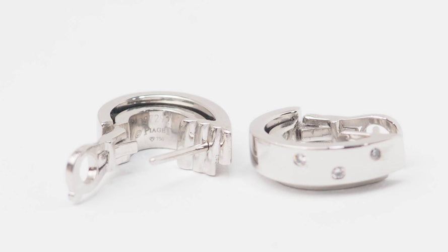 Boucles d'oreilles Piaget Possession - Boucles d'oreilles en or 18 kt et diamants 58 Facettes 32841