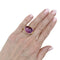 Bague 53 Bulgari Sassi Mediterranean Eden - Bague en or jaune, améthyste et diamants 58 Facettes 35703