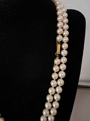 Collier Collier sautoir en or jaune 18K et perles de culture 58 Facettes 921