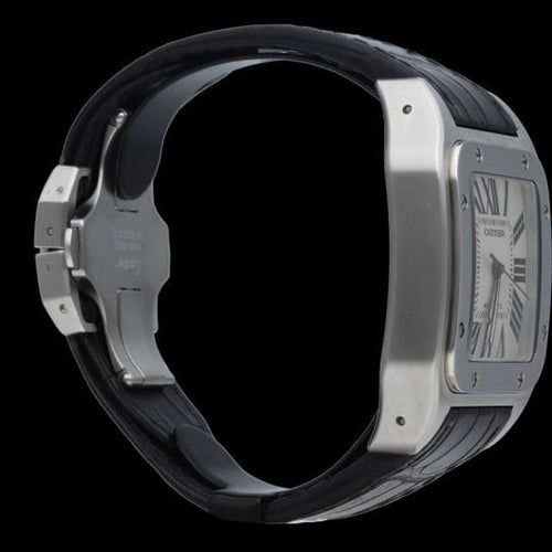 Montre Cartier Santos 100 XL - Montre en acier 58 Facettes MT45649