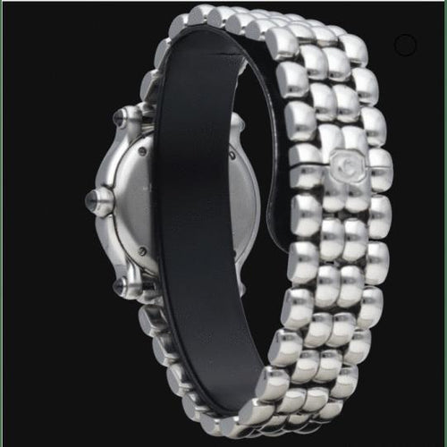 Montre Chopard Happy Sport Mini - Montre en acier cadran nacré 58 Facettes MT44769