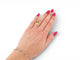 Bague 49 Mauboussin Couleur d'Amour - Bague en or jaune, citrine, saphirs et diamants 58 Facettes 275399