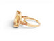 Bague 49 Mauboussin Couleur d'Amour - Bague en or jaune, citrine, saphirs et diamants 58 Facettes 275399