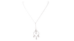Collier Collier en or blanc et diamants 58 Facettes 32966