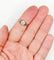 Bague 53 Bague solitaire Art déco en or blanc 14K et diamant 1,00 ct 58 Facettes A07336