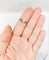Bague 53 Bague solitaire Art déco en or blanc 14K et diamant 1,00 ct 58 Facettes A07336
