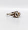 Bague 53 Bague solitaire Art déco en or blanc 14K et diamant 1,00 ct 58 Facettes A07336