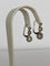 Boucles d'oreilles Boucles d'oreilles pendantes vintage en or blanc 18 ct et diamants 58 Facettes earrings
