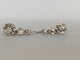 Boucles d'oreilles Boucles d'oreilles pendantes vintage en or blanc 18 ct et diamants 58 Facettes earrings