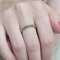 Bague 54 Bague en or 18k et tsavorites 58 Facettes BOR19