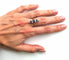 Bague 56 Bague en or jaune 18 ct avec diamants et saphirs 58 Facettes 396/26 C 205/26