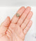 Bague 54 Bague marguerite antique en or 18k, argent et diamants taille rose 58 Facettes A07359