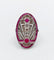 Bague 48 Bague marquise Art déco en or blanc 18k, rubis et diamants 58 Facettes A07360