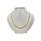 Collier Chaîne maille marine en or jaune 18K 58 Facettes 330095487