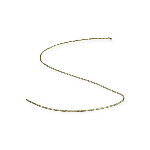 Collier Chaîne maille marine en or jaune 18K 58 Facettes 330095487