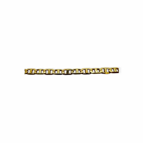 Collier Chaîne maille marine en or jaune 18K 58 Facettes 330095487