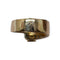 Bague 61 Bague tank rubis et diamants en or rose et blanc 585 58 Facettes 330092741