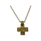 Pendentif Pomellato - Pendentif croix en or jaune et diamants jaunes 58 Facettes 330093208