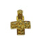 Pendentif Pomellato - Pendentif croix en or jaune et diamants jaunes 58 Facettes 330093208