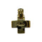 Pendentif Pomellato - Pendentif croix en or jaune et diamants jaunes 58 Facettes 330093208