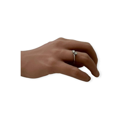 Bague 53 Bague toi et moi en or jaune 750 et diamants 58 Facettes 330093716
