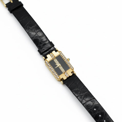 Montre Piaget - Montre vintage en or jaune et diamants 58 Facettes 1.0001089/1