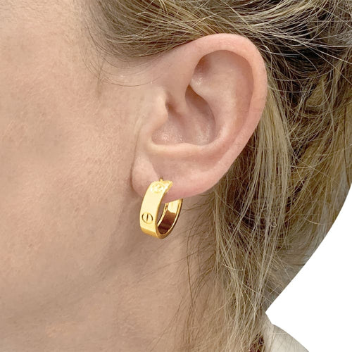Boucles d'oreilles Cartier Love - Boucles d'oreilles en or jaune 58 Facettes 35721