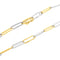 Bracelet Dinh Van - Bracelet vintage en or jaune et or blanc 58 Facettes 35709