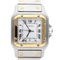Montre Cartier Santos Galbée - Montre en or jaune et acier 58 Facettes MT45911