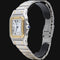Montre Cartier Santos Galbée - Montre en or jaune et acier 58 Facettes MT45911