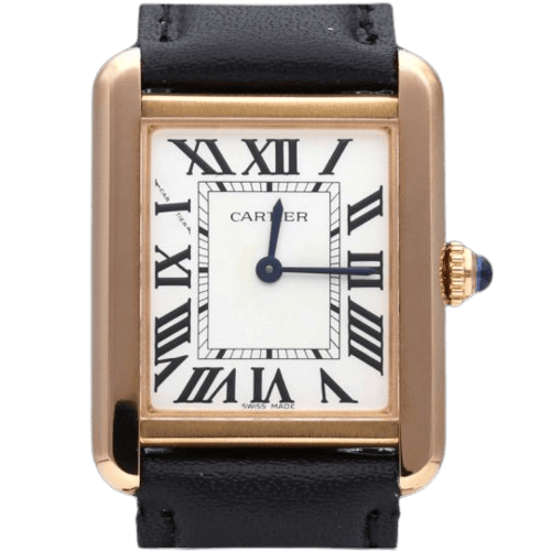 Montre Cartier Tank Solo - Montre en or jaune et acier 58 Facettes MT45770