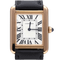 Montre Cartier Tank Solo - Montre en or jaune et acier 58 Facettes MT45770