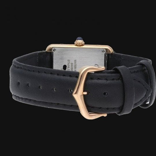Montre Cartier Tank Solo - Montre en or jaune et acier 58 Facettes MT45770