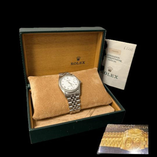 Montre Rolex Datejust - Montre 36 mm en acier 58 Facettes MT46956