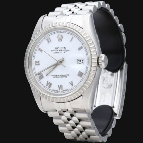 Montre Rolex Datejust - Montre 36 mm en acier 58 Facettes MT46956