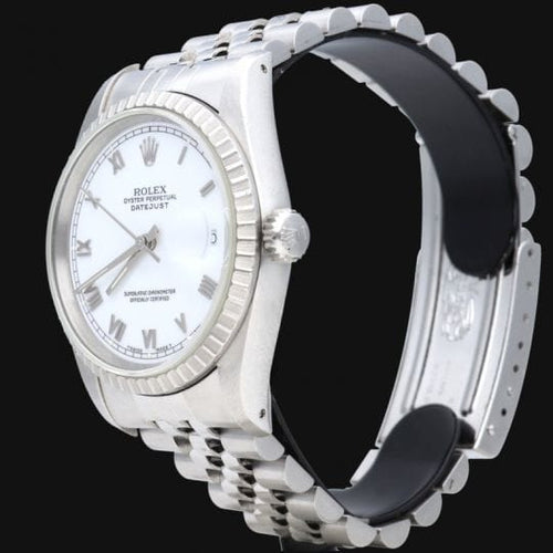 Montre Rolex Datejust - Montre 36 mm en acier 58 Facettes MT46956