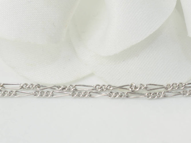 Collier Art déco - Collier en or blanc et diamants 58 Facettes 33429