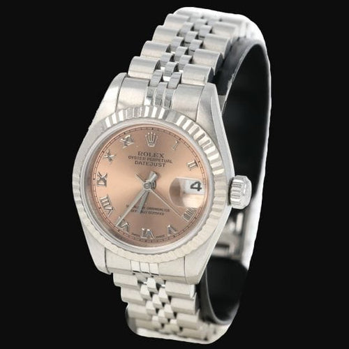 Montre Rolex Lady-Datejust - Montre 26 mm en acier et or blanc 58 Facettes MT46957
