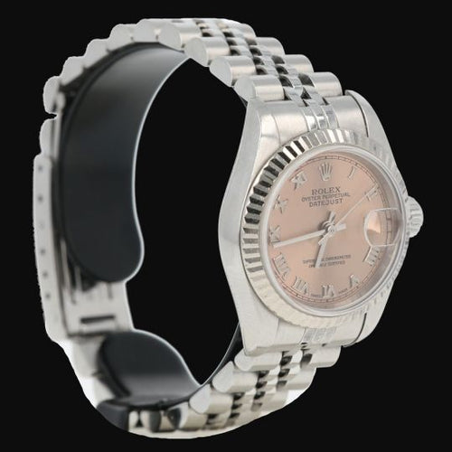 Montre Rolex Lady-Datejust - Montre 26 mm en acier et or blanc 58 Facettes MT46957