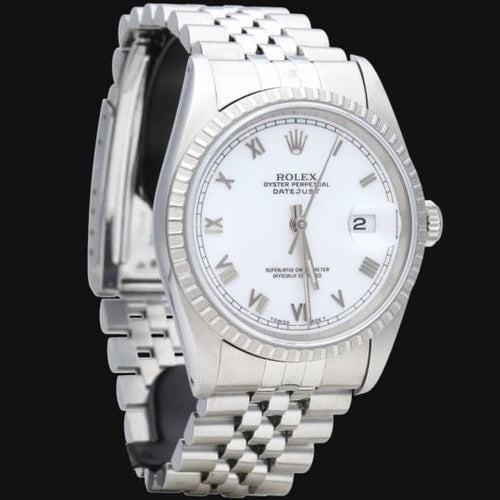 Montre Rolex Datejust - Montre 36 mm en acier 58 Facettes MT46959
