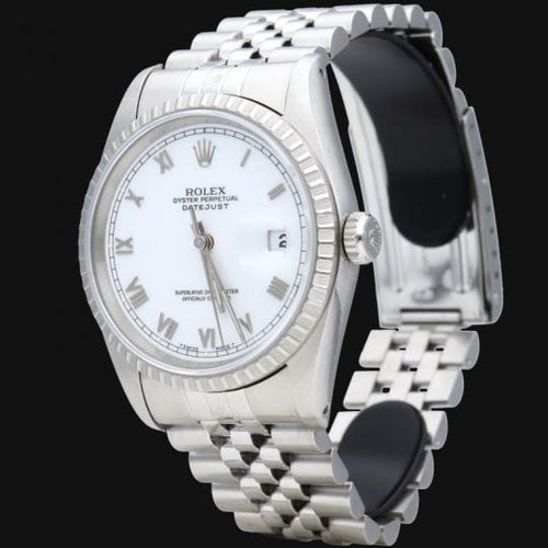 Montre Rolex Datejust - Montre 36 mm en acier 58 Facettes MT46959
