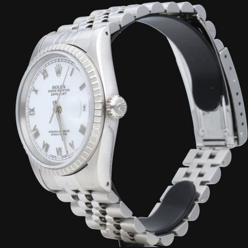 Montre Rolex Datejust - Montre 36 mm en acier 58 Facettes MT46959