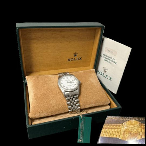 Montre Rolex Datejust - Montre 36 mm en acier 58 Facettes MT46959