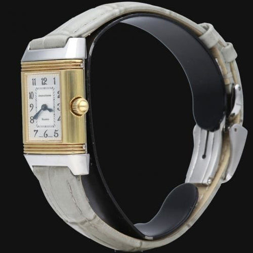 Montre Jaeger-LeCoultre Reverso Duetto - Montre en acier et or jaune 58 Facettes MT46827