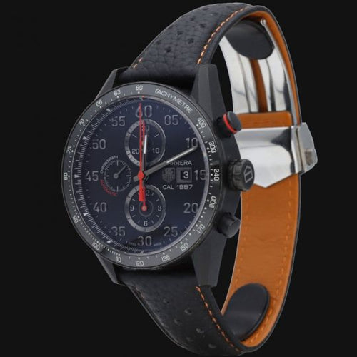 Montre TAG Heuer Carrera - Montre Calibre 1887 en titane 58 Facettes MT46486