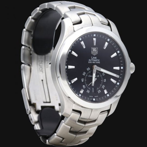 Montre TAG Heuer Link Calibre 6 - Montre en acier 58 Facettes MT46560