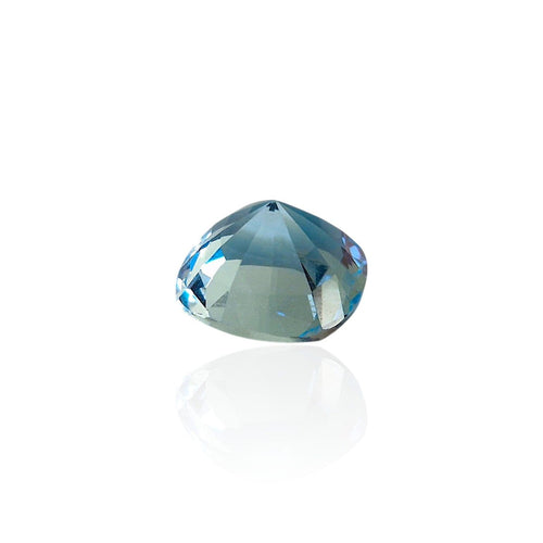 Pendentif Topaze Sky-Blue - Pierre coussin mixte du Brésil 7,085 ct 58 Facettes #24-109-TPSB